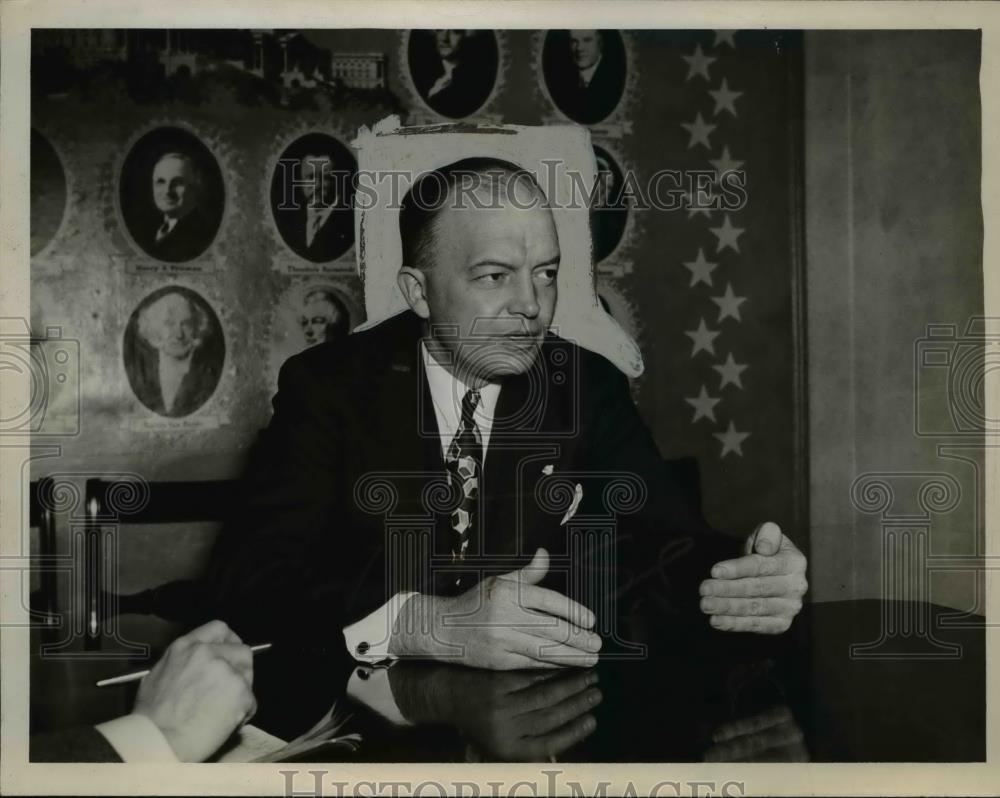 1946 Press Photo Harold E. Stassen - Historic Images