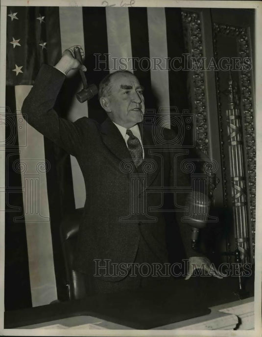 1940 Press Photo William Bankhead, Speaker of the House - Historic Images