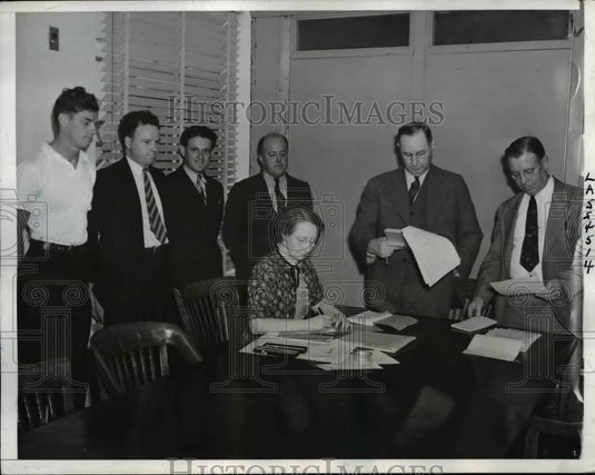 1940 Press Photo Ship Panaman Sea-Marine Mutiny Investigation Hearing - Historic Images