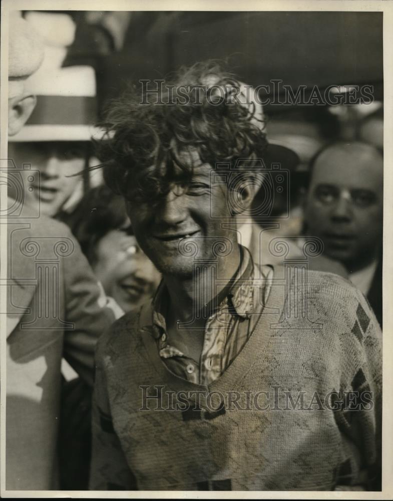 1927 Press Photo Champ flagpole setter Joe Powers - Historic Images