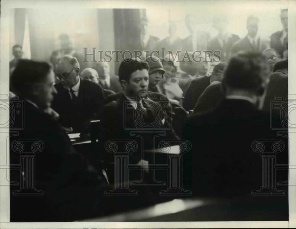 1927 Press Photo Senator Bob La Follette of Wisconsin testifies at the Senate - Historic Images