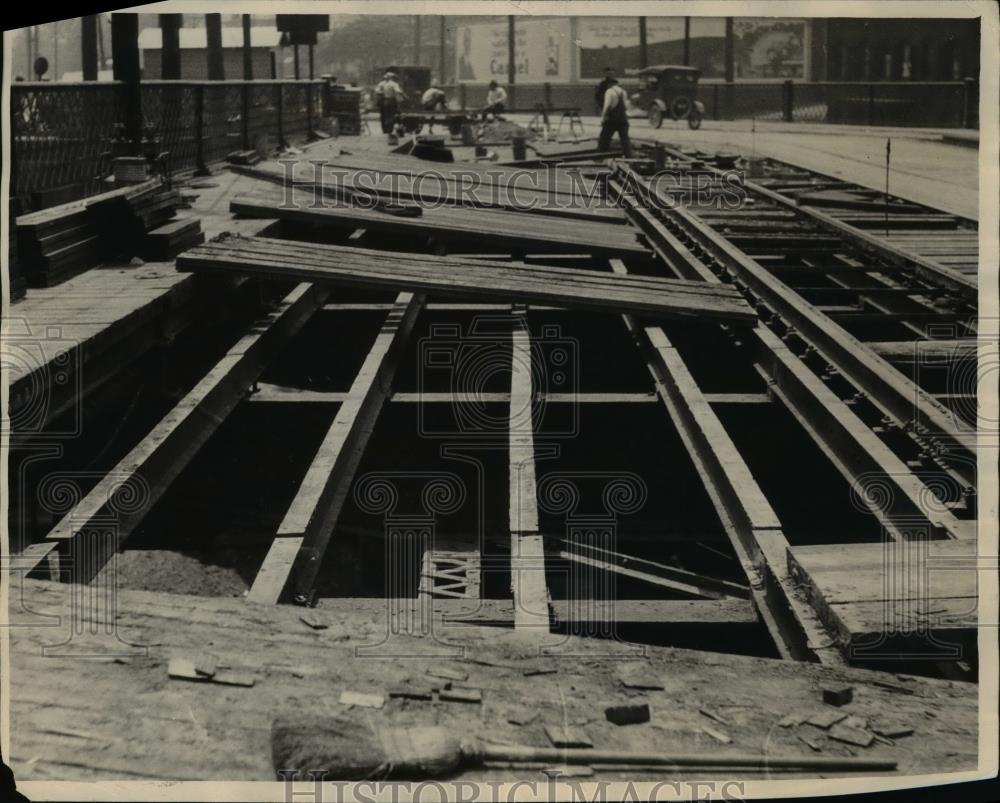 1926 Press Photo Central Viaduat - Historic Images