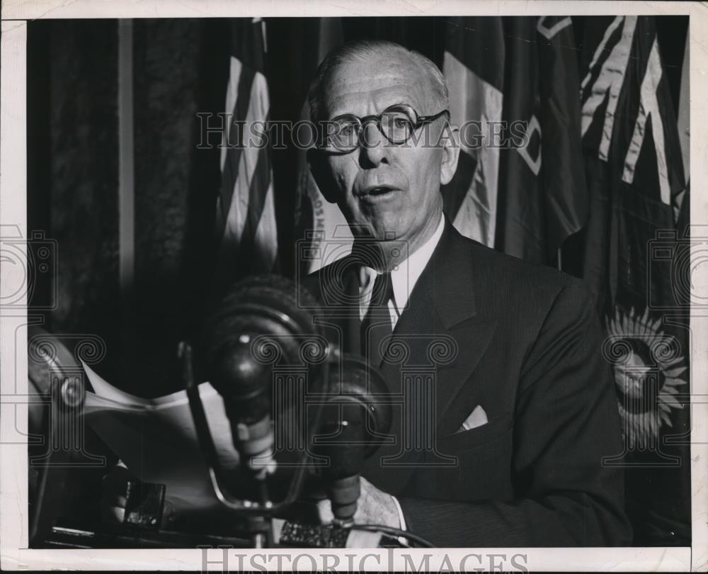 1949 Press Photo Secretary of State George G Marshall - Historic Images