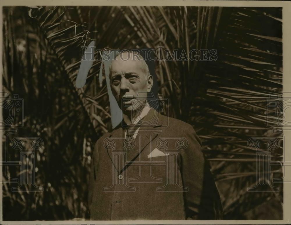 1924 Press Photo Samuel M. Shortridge, candidate of the Republicans for senate - Historic Images