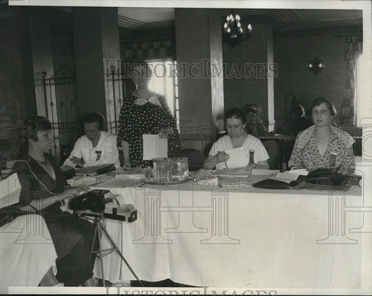 1933 Press Photo National Federation of Business & Professional Women - Historic Images