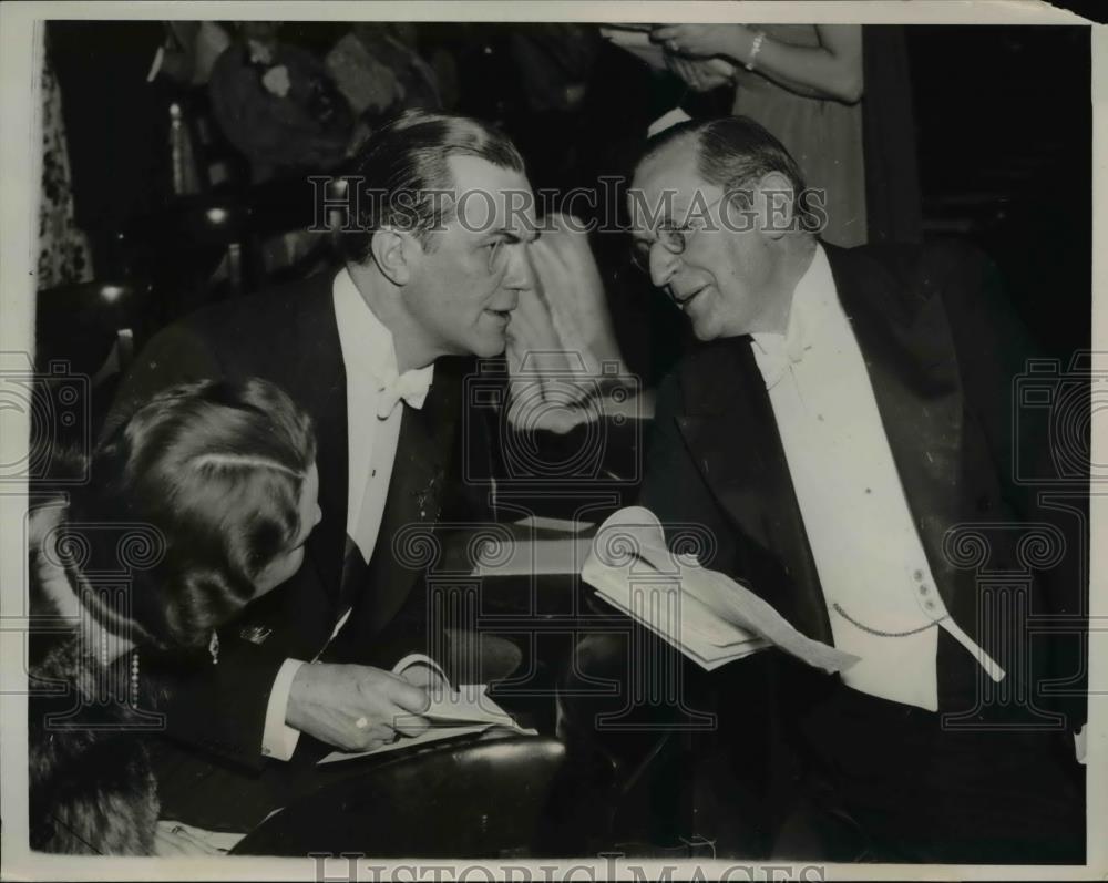 1940 Press Photo Finnish Minister Hjalmar Procope attends Congress of Daughters - Historic Images