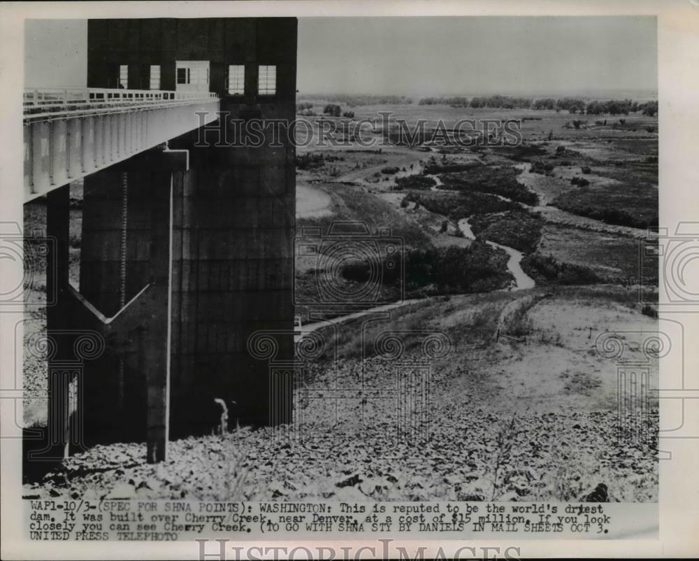 1952 Press Photo Washington This is world&#39;s driest dam. - Historic Images