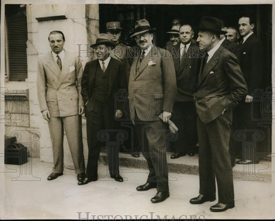 1932 Press Photo 14 Nations Represented at International Reparations Conference - Historic Images
