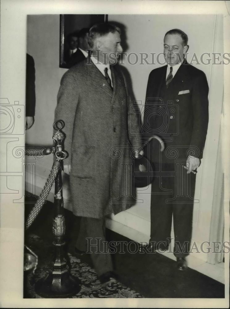 1933 Press Photo Secretary of State Henry Stimson - Historic Images