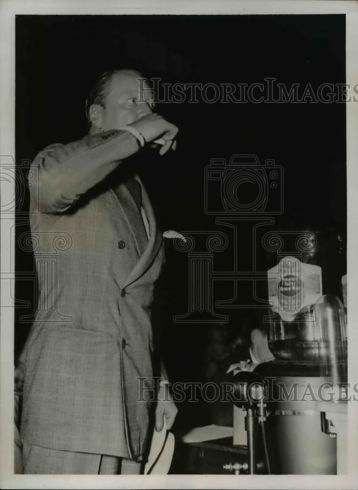 1936 Press Photo Robert Reynolds at Democratic Convention - Historic Images