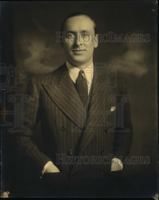 1935 Press Photo Edward Benson - Historic Images
