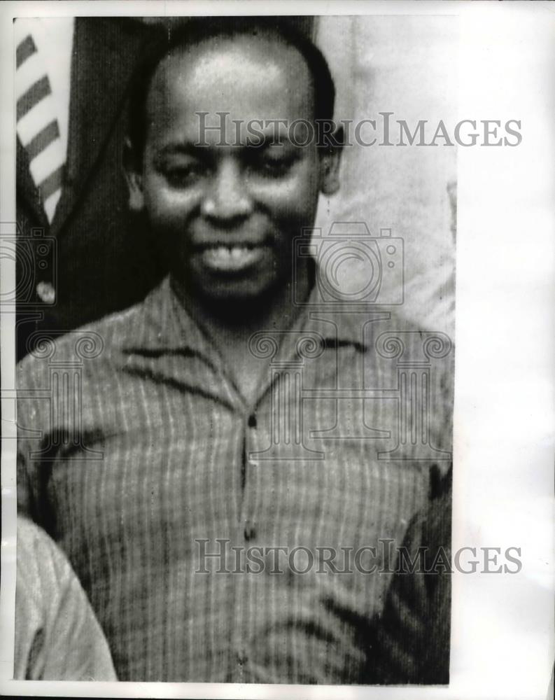 1969 Press Photo Nairobi Police charged Nasashon Njenga Njoroge with murder. - Historic Images