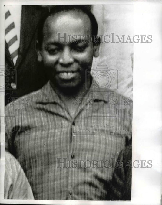 1969 Press Photo Nairobi Police charged Nasashon Njenga Njoroge with murder. - Historic Images