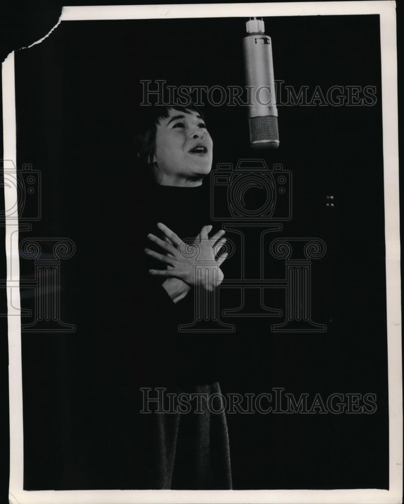 1960 Press Photo Pat Stanley Singer Broadway Hit Fiorello! - Historic Images