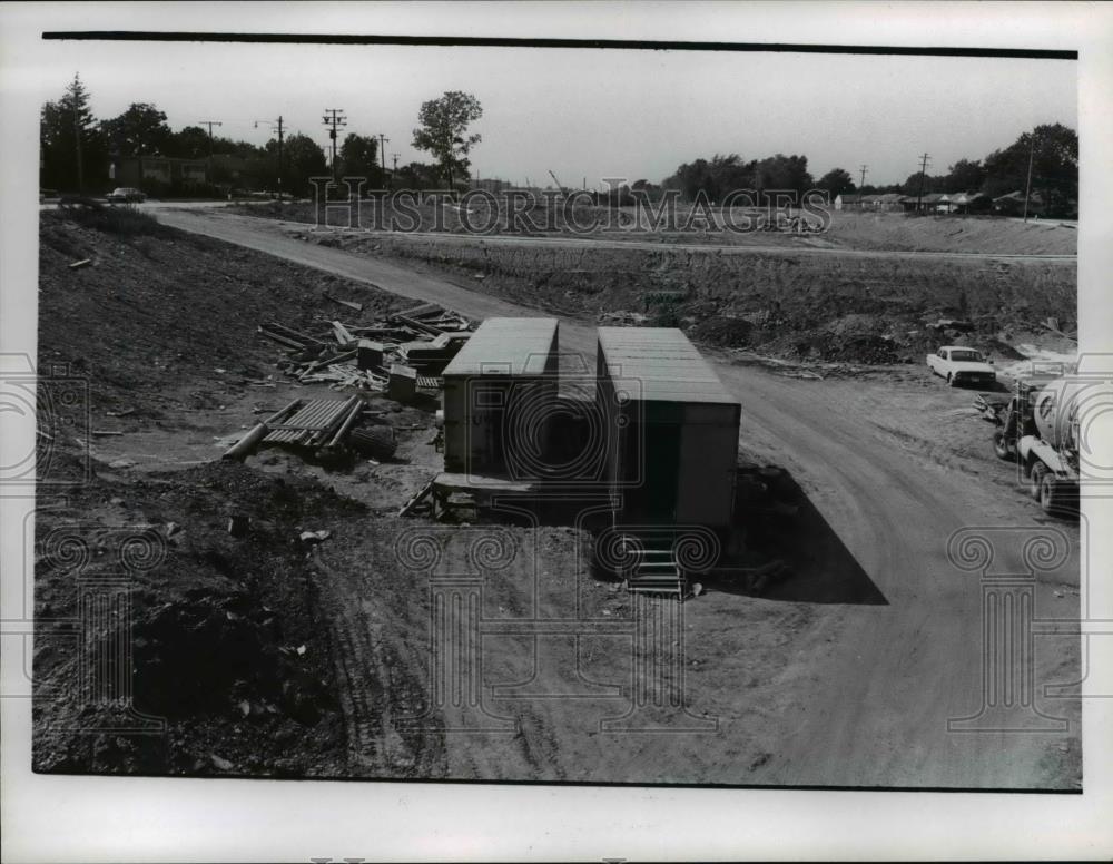 1969 Press Photo Northwest Freeway Rocky River - Historic Images