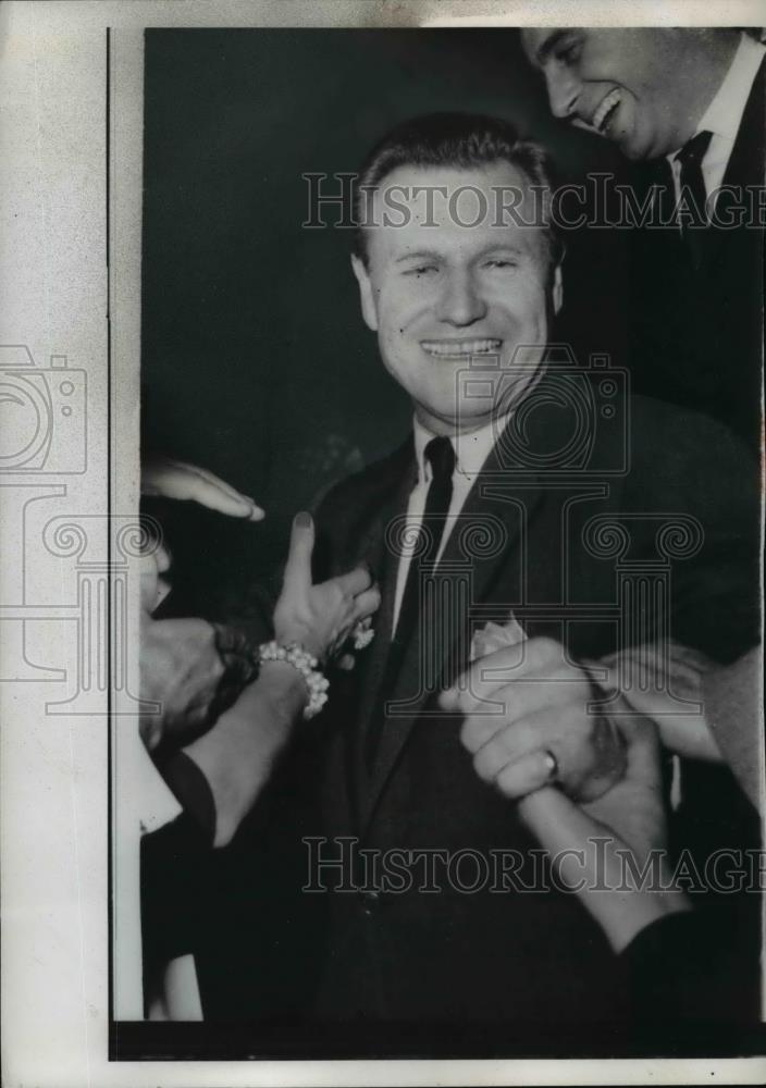 1958 Press Photo Nelson Rockefeller - Historic Images