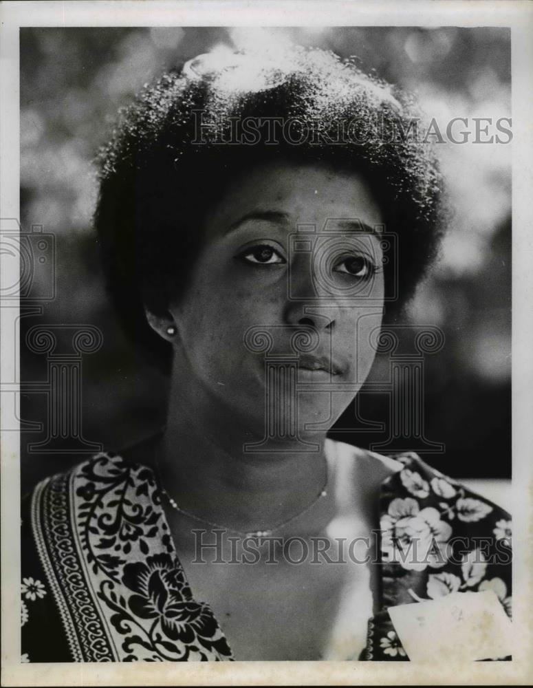 1970 Press Photo Woman Kathy Bibbs - Historic Images