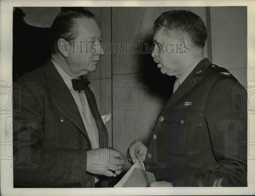 1943 Press Photo Washington DC The Senate Military Affairs Committee - nee46338 - Historic Images