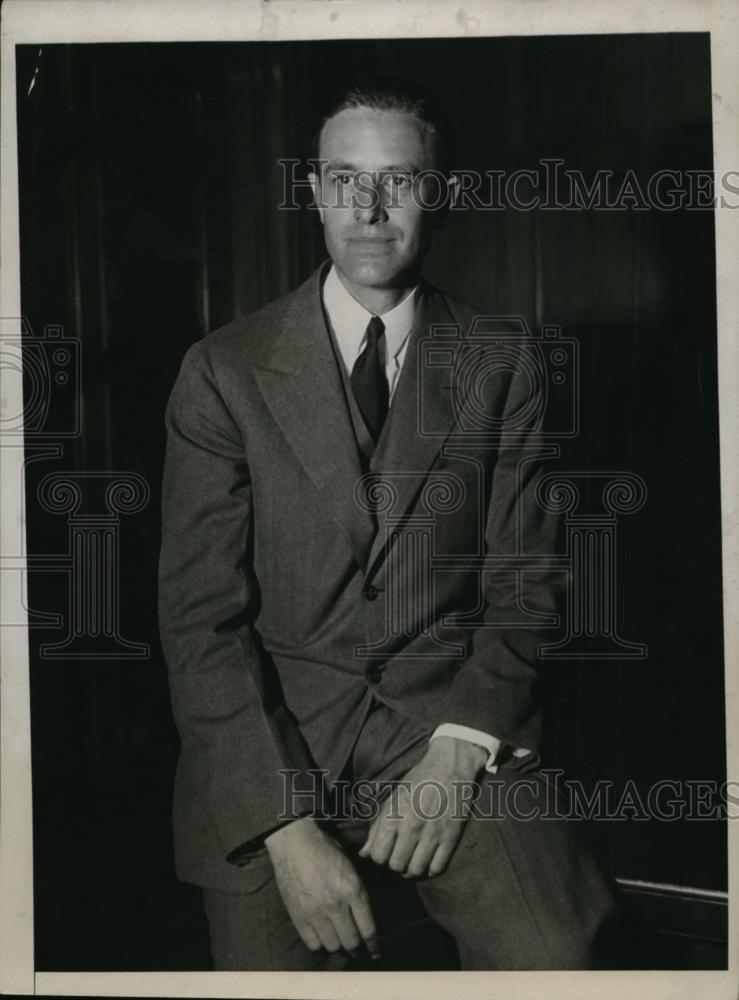 1933 Press Photo Gov Averill Harriman - nee48138 - Historic Images