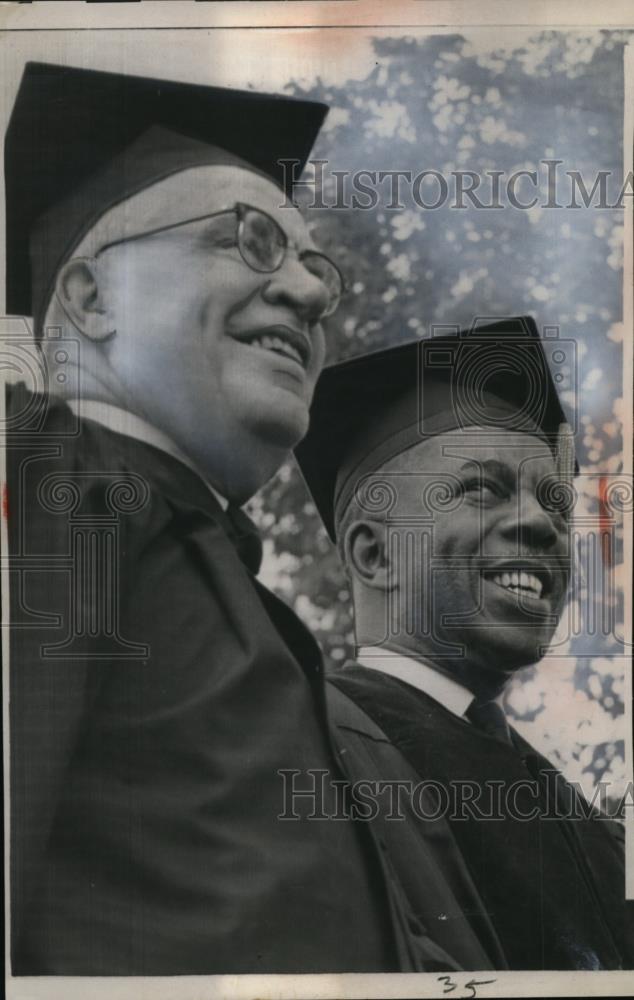 1963 Press Photo Dr. Kenneth R. William Winston-Salem State College, Luther - Historic Images