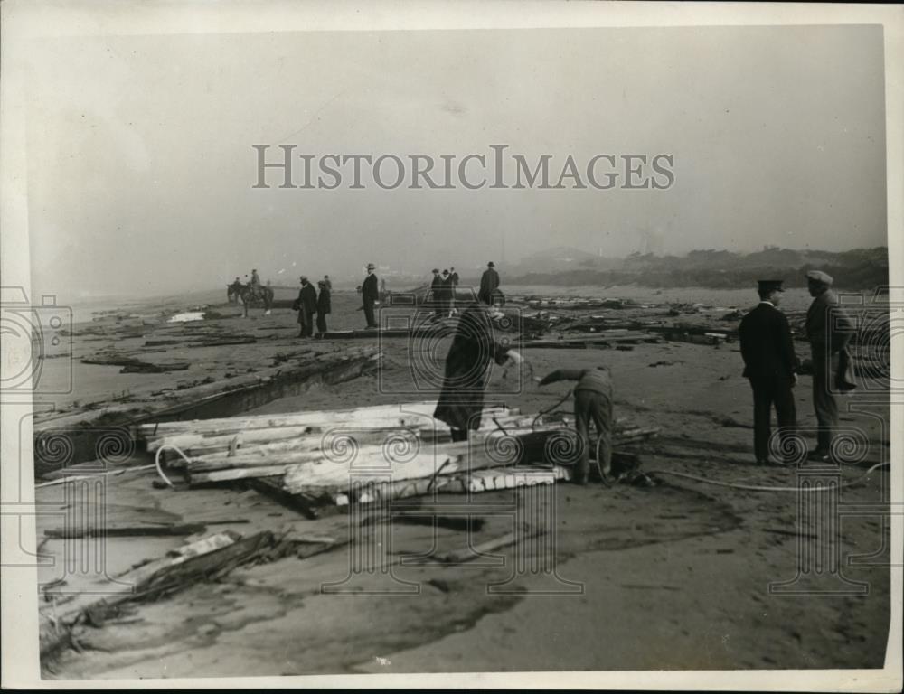 1926 Press Photo Ocean Beach at San Francisco, Calirfornia - Historic Images