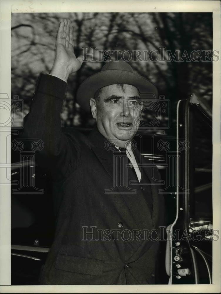 1956 Press Photo Rep Joseph W. Martin Jr. - Historic Images