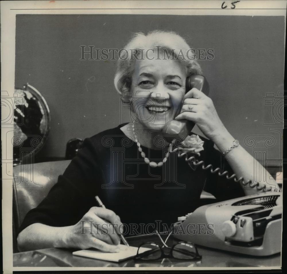 1963 Press Photo of Sen. Margaret Chase Smith R-ME - Historic Images