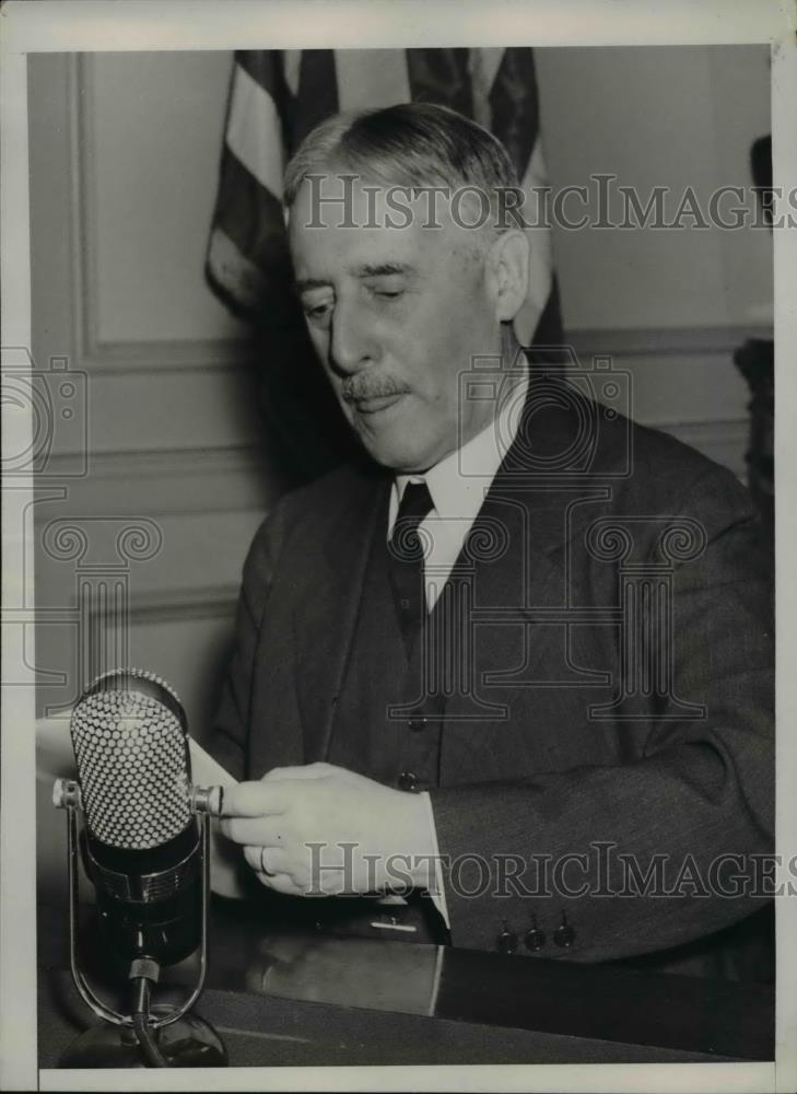 1941 Press Photo Secretary of War Henry Stimson - Historic Images