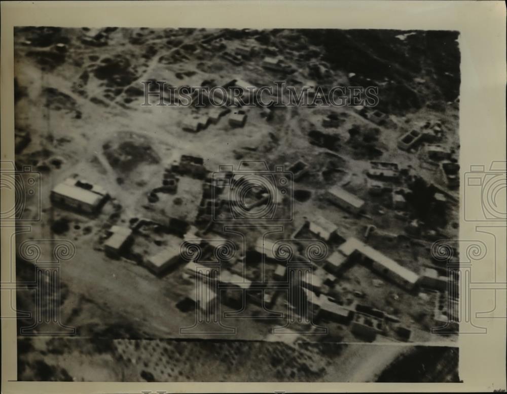 1933 Press Photo Aerial view Tampico Mexico one of largest oil ports in world - Historic Images