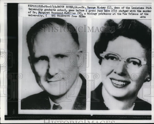 1950 Press Photo Dr. George Mickey, Goes before grand jury murder of Dr. - Historic Images