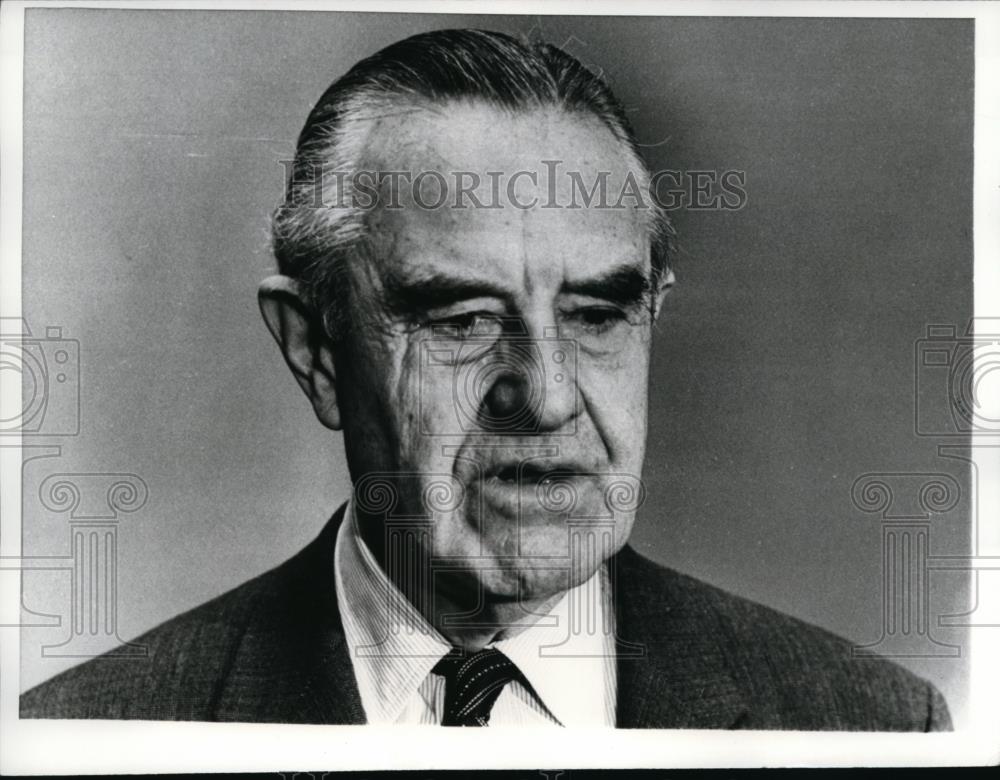 1969 Press Photo Wash DC W Averell Harriman former US Amb to Paris - Historic Images