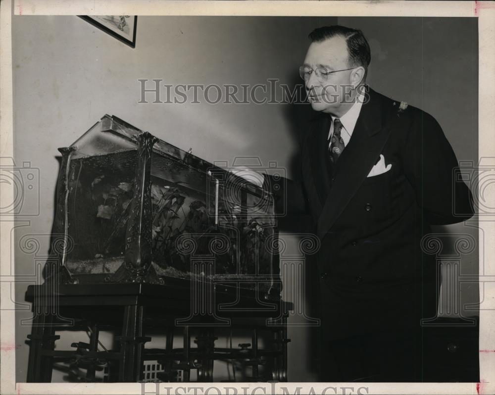 1947 Press Photo Federal Judge Richard Duncan at White House - Historic Images