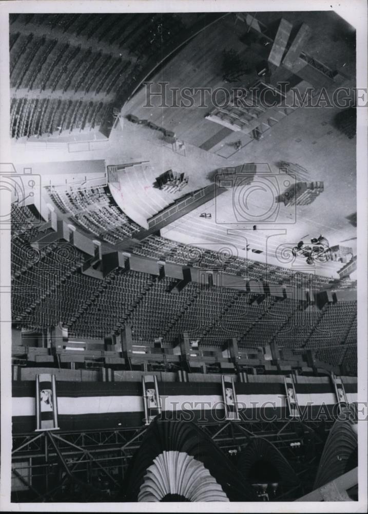 1956 Press Photo Cow Palace San Francisco, California - Historic Images