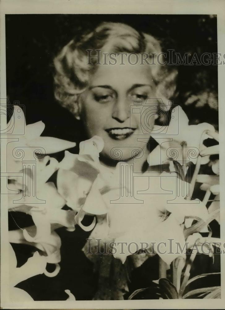 1933 Press Photo Mildred Johnson sues Clinton James would set date for marriage - Historic Images