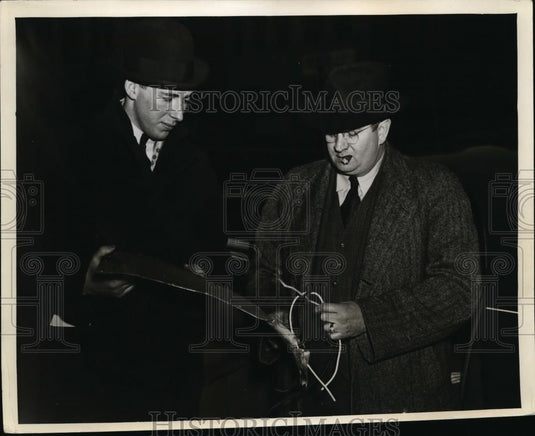 1939 Press Photo Lloyd Trunk and Robert Feingold - Historic Images