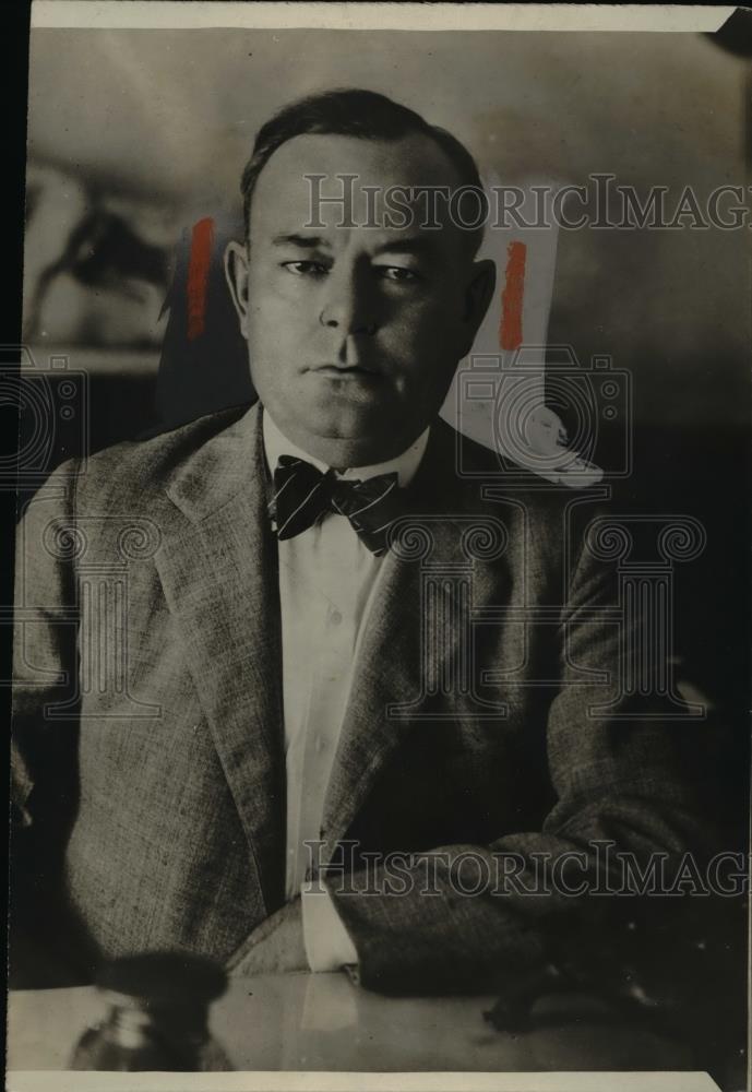 1926 Press Photo WM P. Wild Bill McFean - Historic Images
