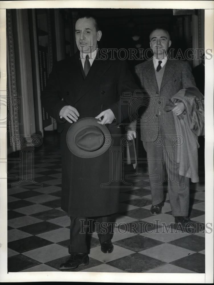 1941 Press Photo Prince Don Ascanio Colonna Italian Ambassador to US - Historic Images