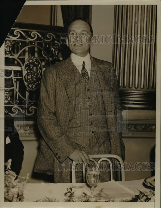 1935 Press Photo W. Macy former Republican State Chairman - Historic Images
