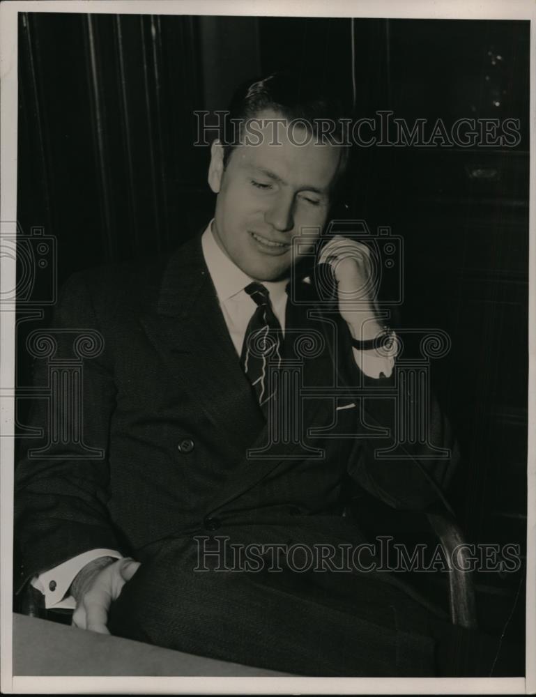 1940 Press Photo Nelson Rockefeller - Historic Images