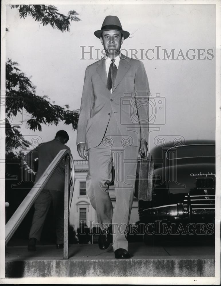 1941 Press Photo Averell Harriman President Roosevelts Lend Lease Coordinator - Historic Images