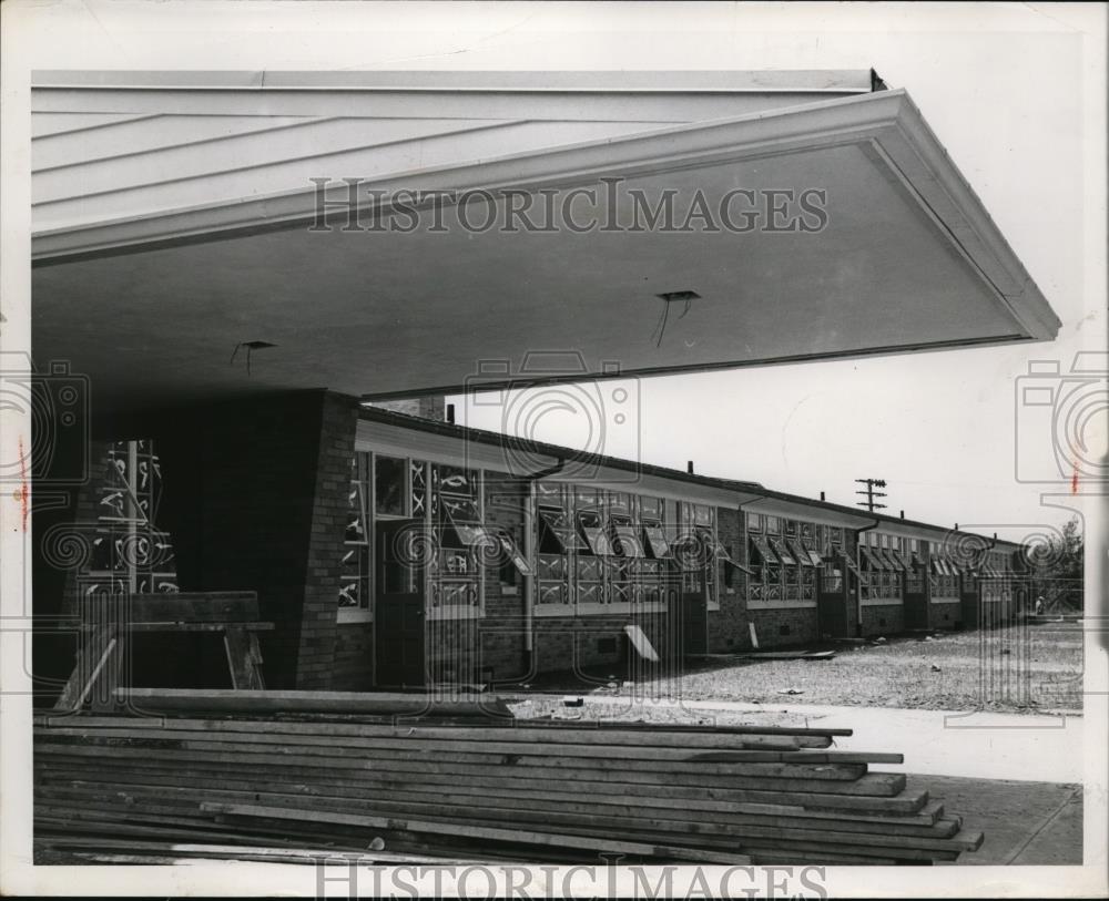 1953 Press Photo Chas. A Thomas School in Middleburg Hts. - Historic Images