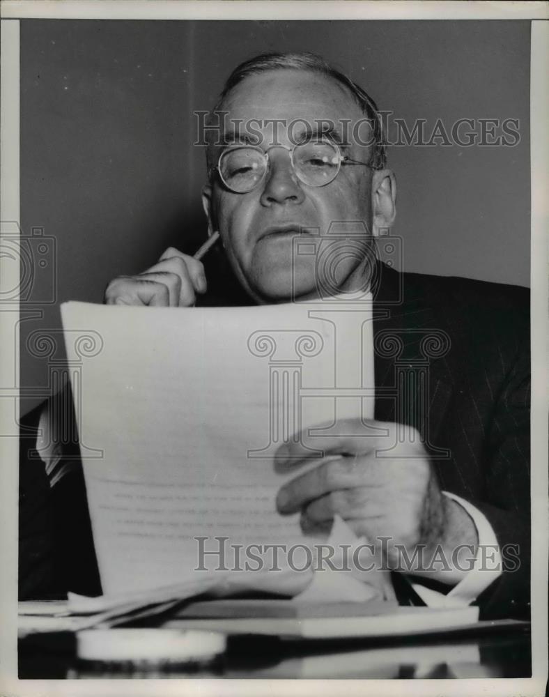 1952 Press Photo John Foster Dulles - Historic Images