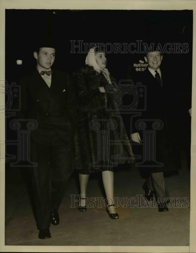 1938 Press Photo George McLanahan, Sally Clark Emannuel Episcopal Church Boston - Historic Images