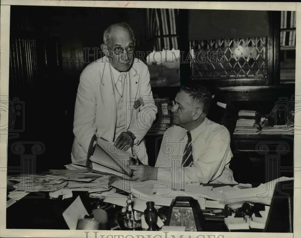 1933 Press Photo Col Henry Waits new Deputy Public Works Administrator - Historic Images