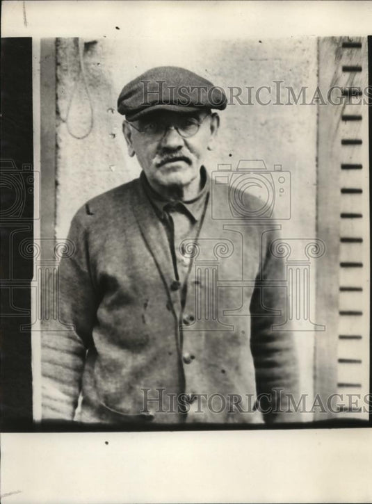 1925 Press Photo Sgt. Henry Muller, U.S. Army, retired Old Indian Fighter. - Historic Images