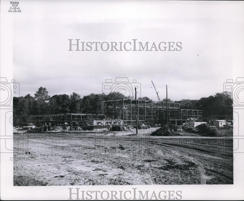 1960 Press Photo Construction of Lewis Space Lab - nee56487 - Historic Images