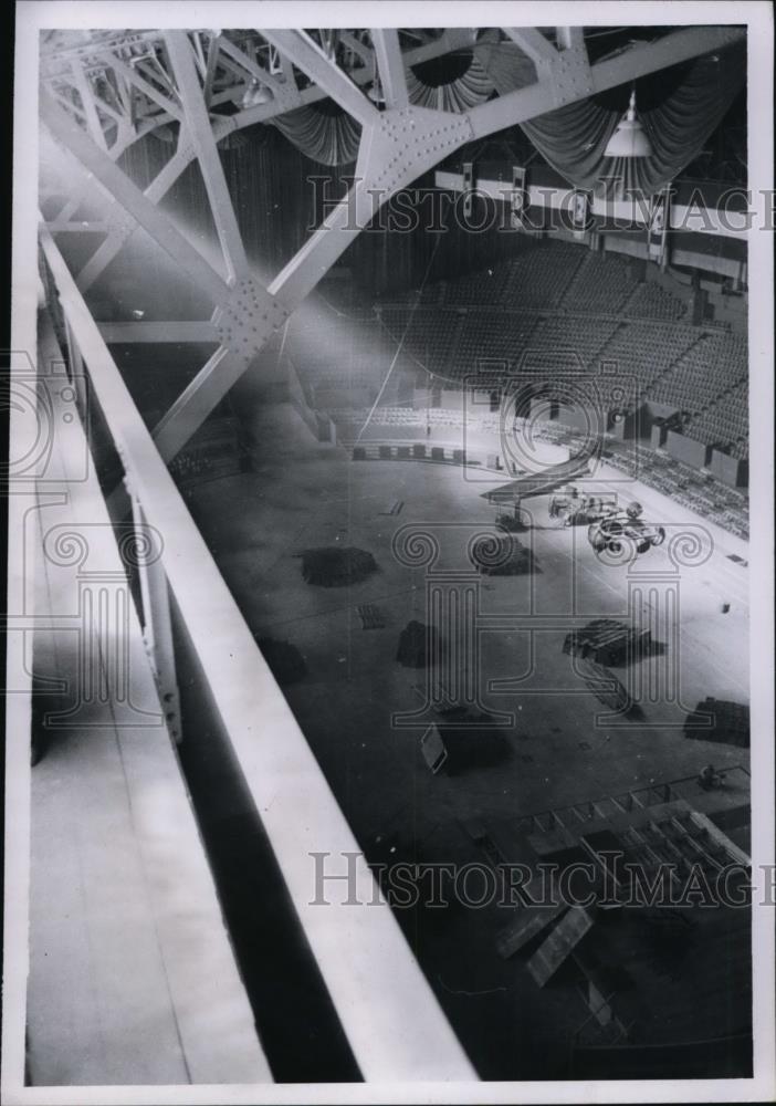 1955 Press Photo Cow Palace in San Francisco - nee50098 - Historic Images