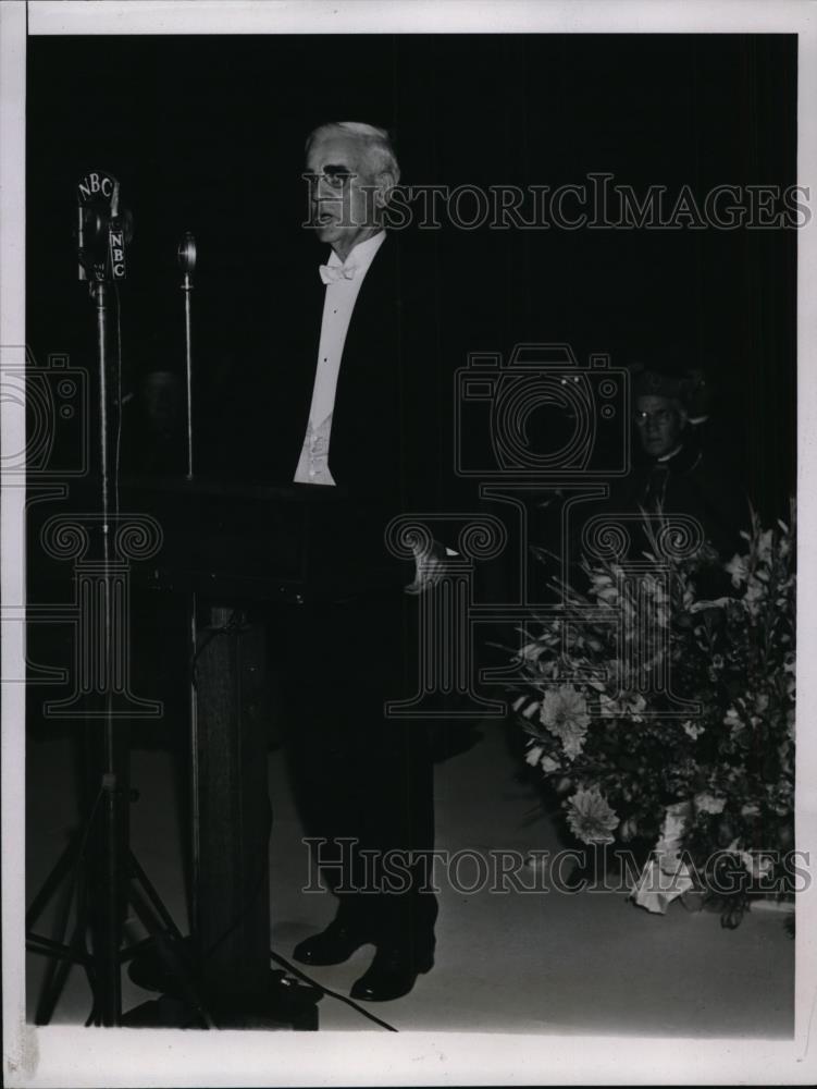 1935 Press Photo Joseph Scott California Attorney at National Eucharistic Congre - Historic Images