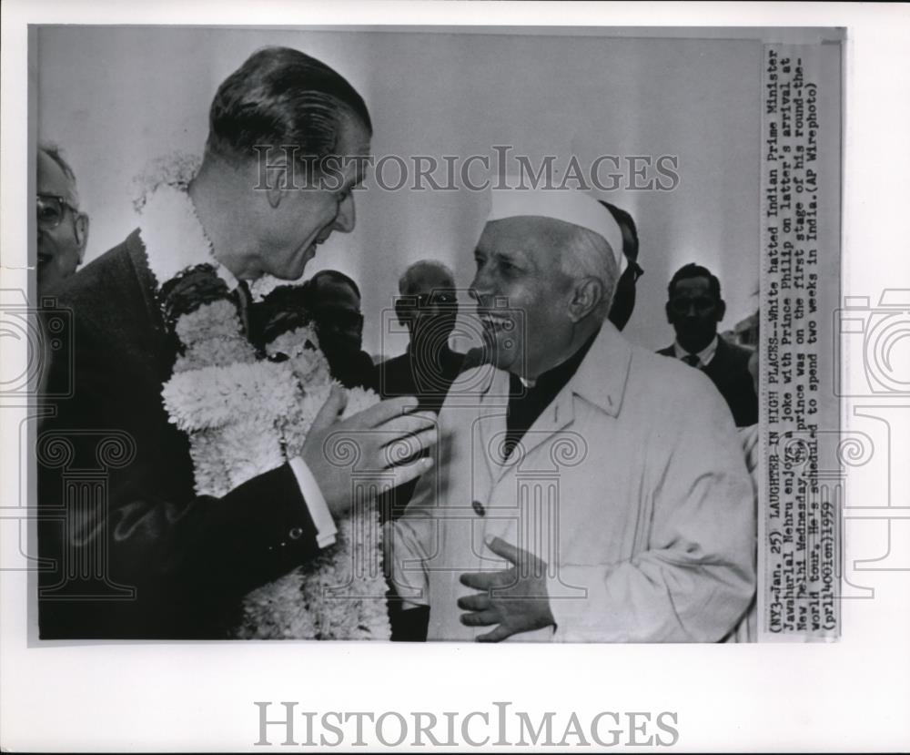 1959 Press Photo Prince Philip - Historic Images