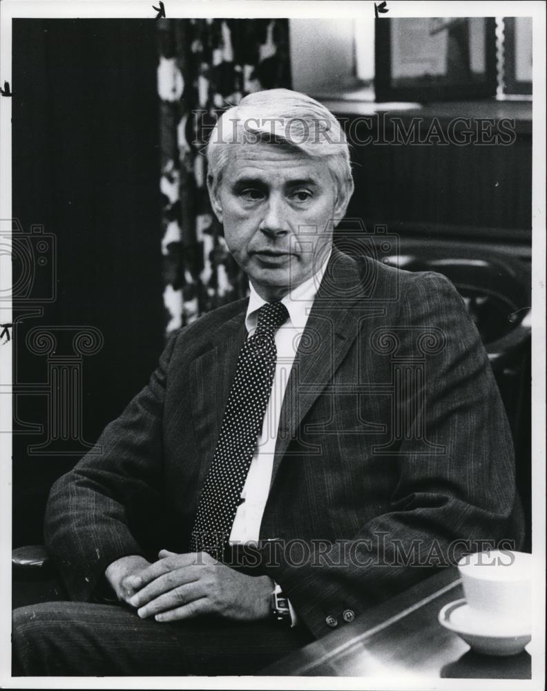 1978 Press Photo Ward Smith, White Consolidated president - Historic Images